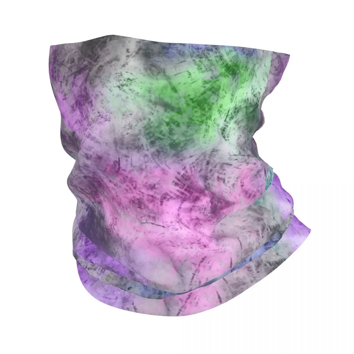 Colorful Tie Dye Bandana Neck Cover Printed Balaclavas Mask Scarf Warm Headwear Riding for Men Women Adult Washable