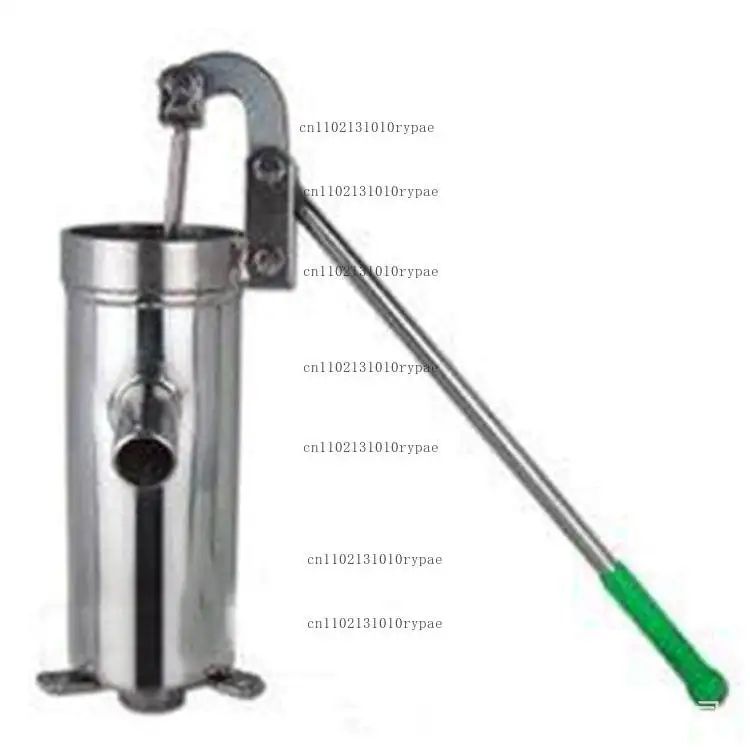 Handbetriebene Wasserpumpe aus Edelstahl