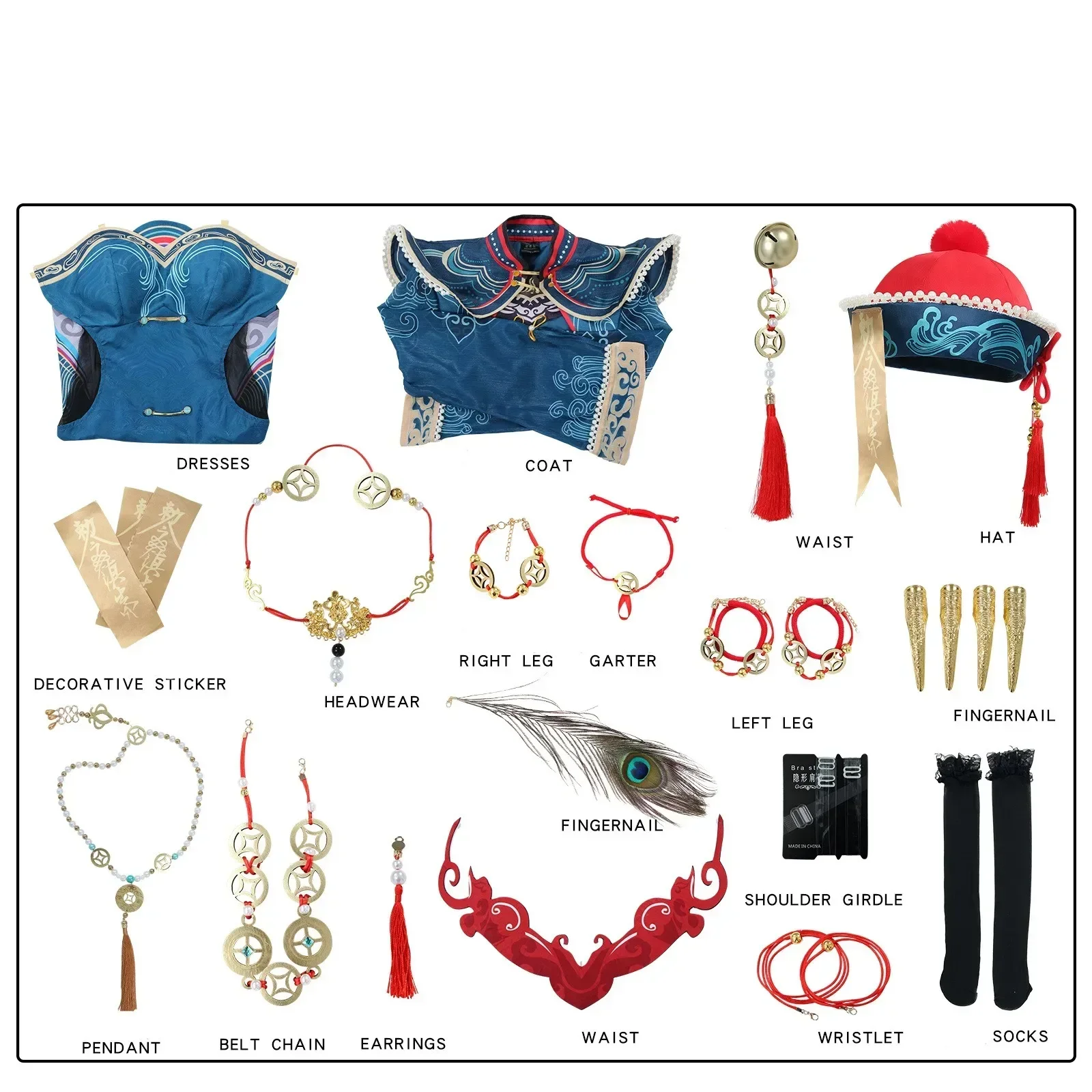 Juego Naraka: disfraz de Bladepoint Tessa, disfraz de Cosplay con entintado para caminar, vestido de pequeño zombi, chal, sombrero, uniforme para mujer, traje de juego de rol de Halloween