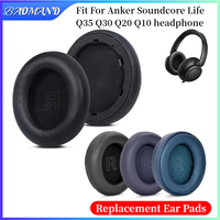 Replacement ear pads for Anker Soundcore Life Q35 Q30 Q20 Q10 headphones, soft protein leather ear pads