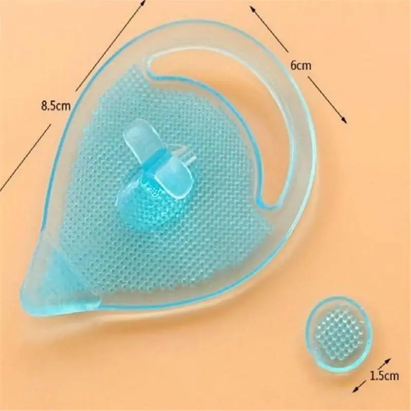 1PC spazzola per la pulizia rimozione dei punti neri viso esfoliante tampone pulito morbido + silicone spazzola per il naso pori all'ingrosso