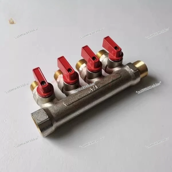 Water Separator, Water Collector, Floor Heating, Multi-way Ball Valve, Copper , Separator, Household,Collector,