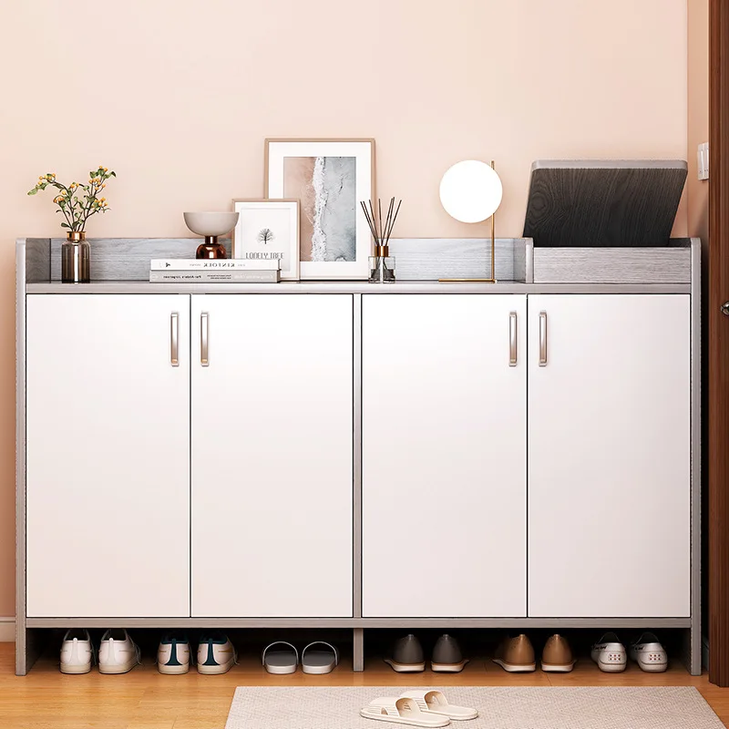 Shoe cabinet at the entrance of the home, new storage at the entrance of the home, household economy, entrance cabinet integrate