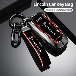 TPU Car Key Cover Case Bag for Lincoln Continental MKC MKZ MKX Navigator Z Nautilus Aviator Corsair 2017 2018 2019 2022 Keychain