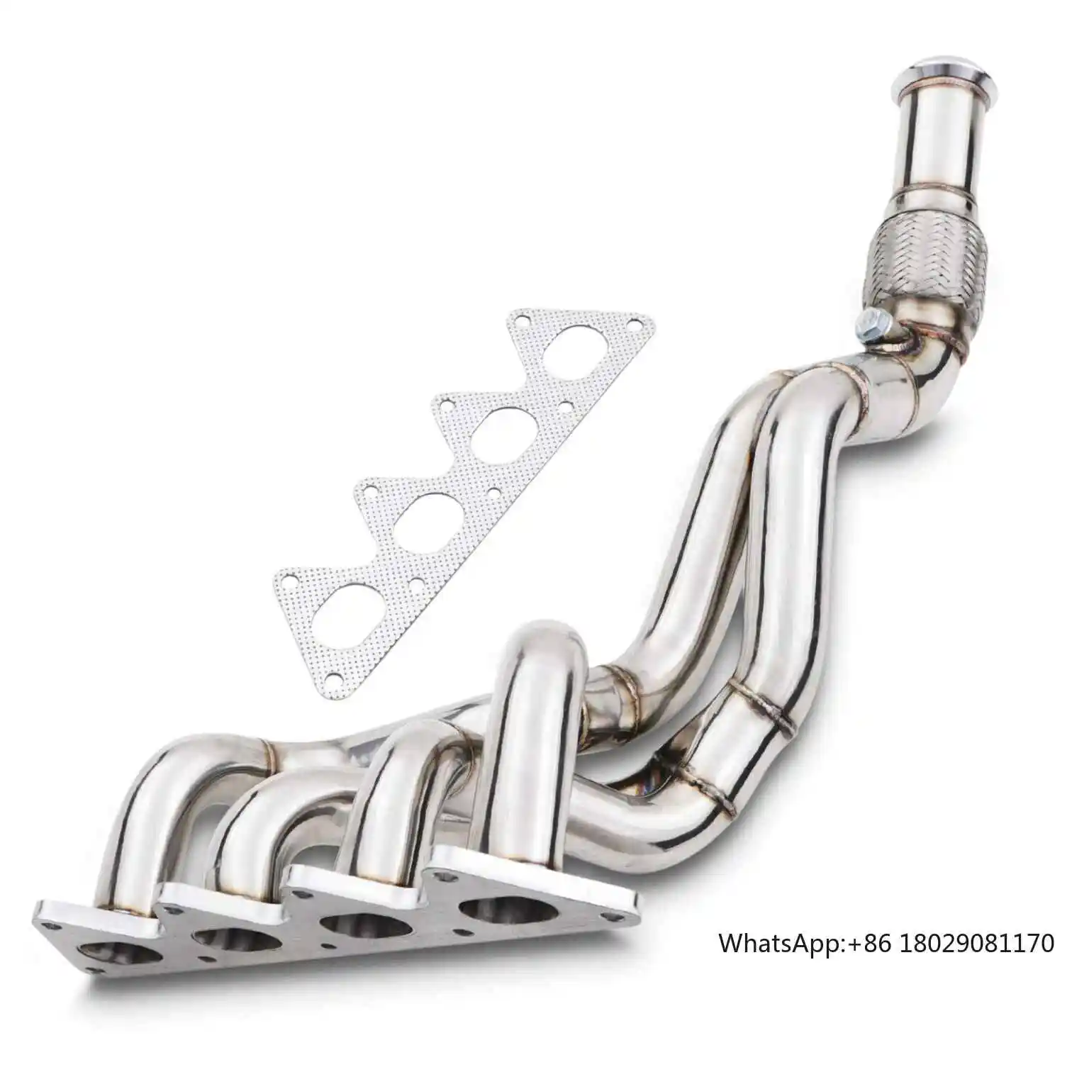 ระบบไอเสียท่อไอเสียรถยนต์ Renault Clio MK3 Carrera ท่อไอเสียส่วนหัว catalytic converter ดัดแปลง