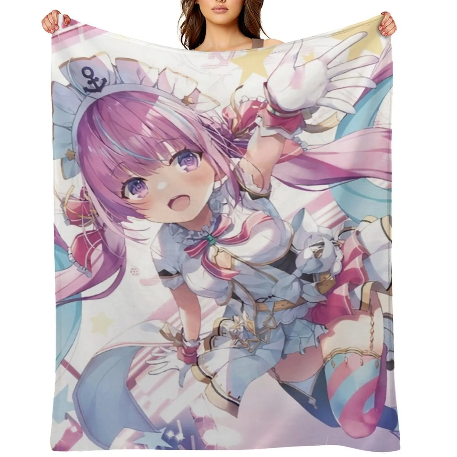 

Minato Aqua Throw Blanket Extra Large Throw Single Thermals For Travel Blankets Sofas Of Decoration Blankets