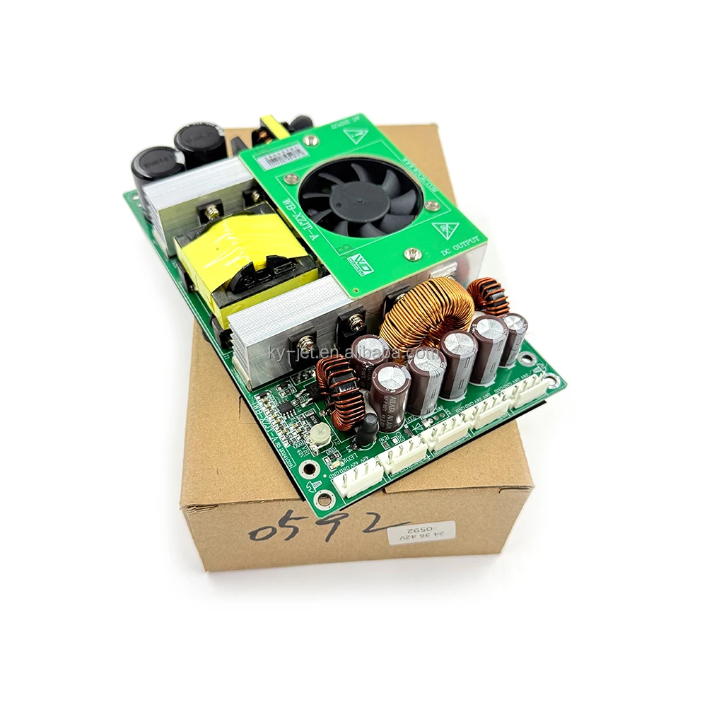 Eco Solvent Printer DTF Power Board for Inkjet Printer WB-XZJ-FAN Power Supply Board 36v 24v 42v Four-way Integrated