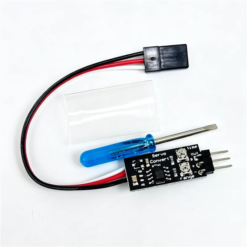 Advanced Servo Converter, PWM Signal Reverser with Slow Movement Function for Beginner RC Builds