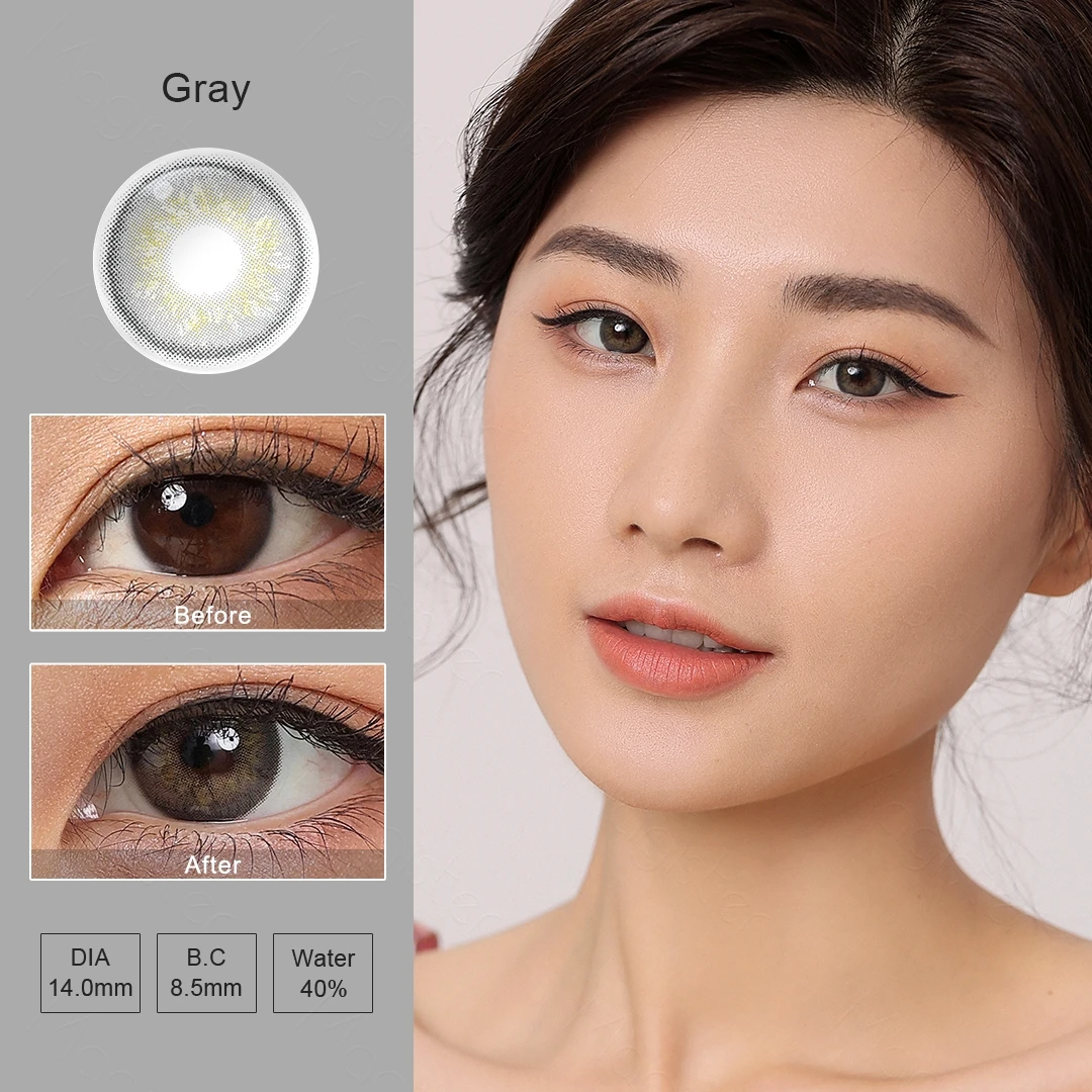 Iris Color Lens Eyes Makeup DNA Contact Lenses Beauty Cosmetic Color Contact Lenses For Eyes Iris 2pcs Yearly Colored Eye Lenses