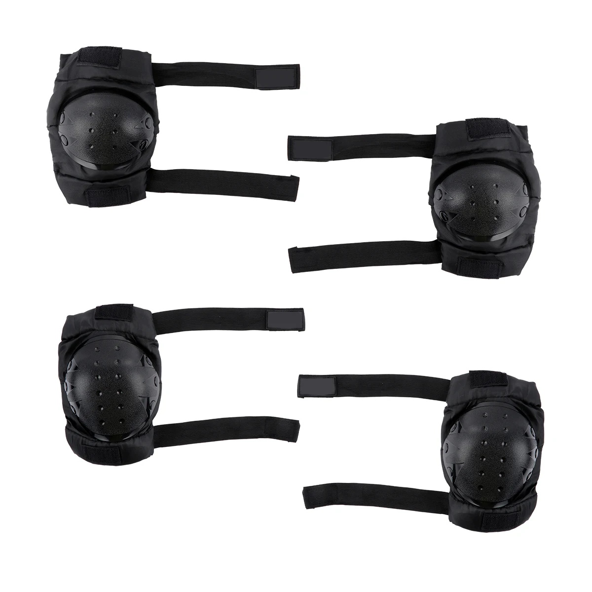 

4Pcs Knee Pads Elbow Pads Set ABS Plastic Sports Protective Gear for Skateboard Cycling Scooter Outdoor Activities