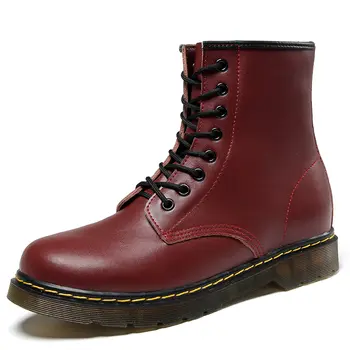 8 best sales Botas de piel auténtica para hombre - №4