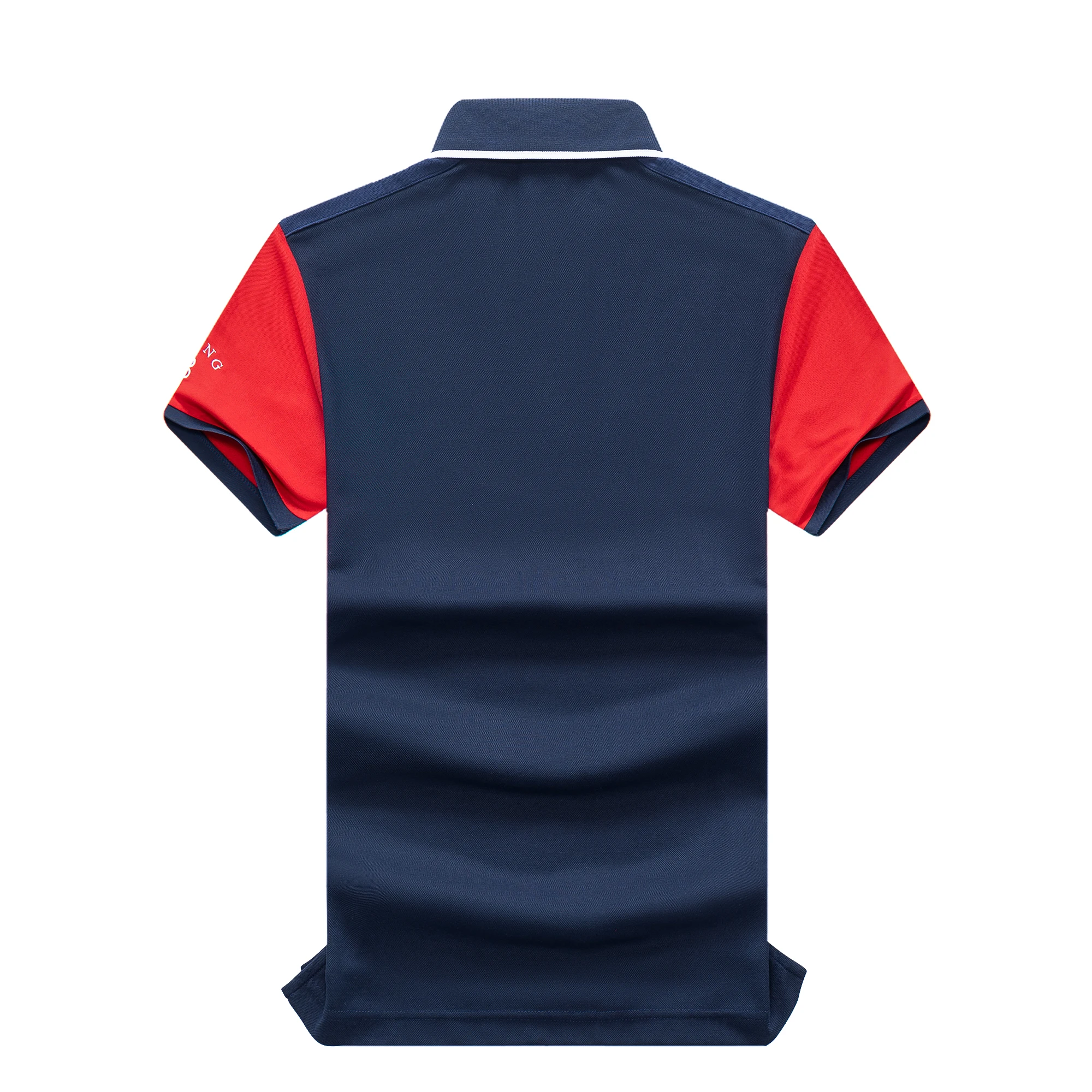 Men's Golf Polos Shirts Short Sleeve Casual HOUSTON Collar T-Shirts Male Clothing for Sports US SIZE