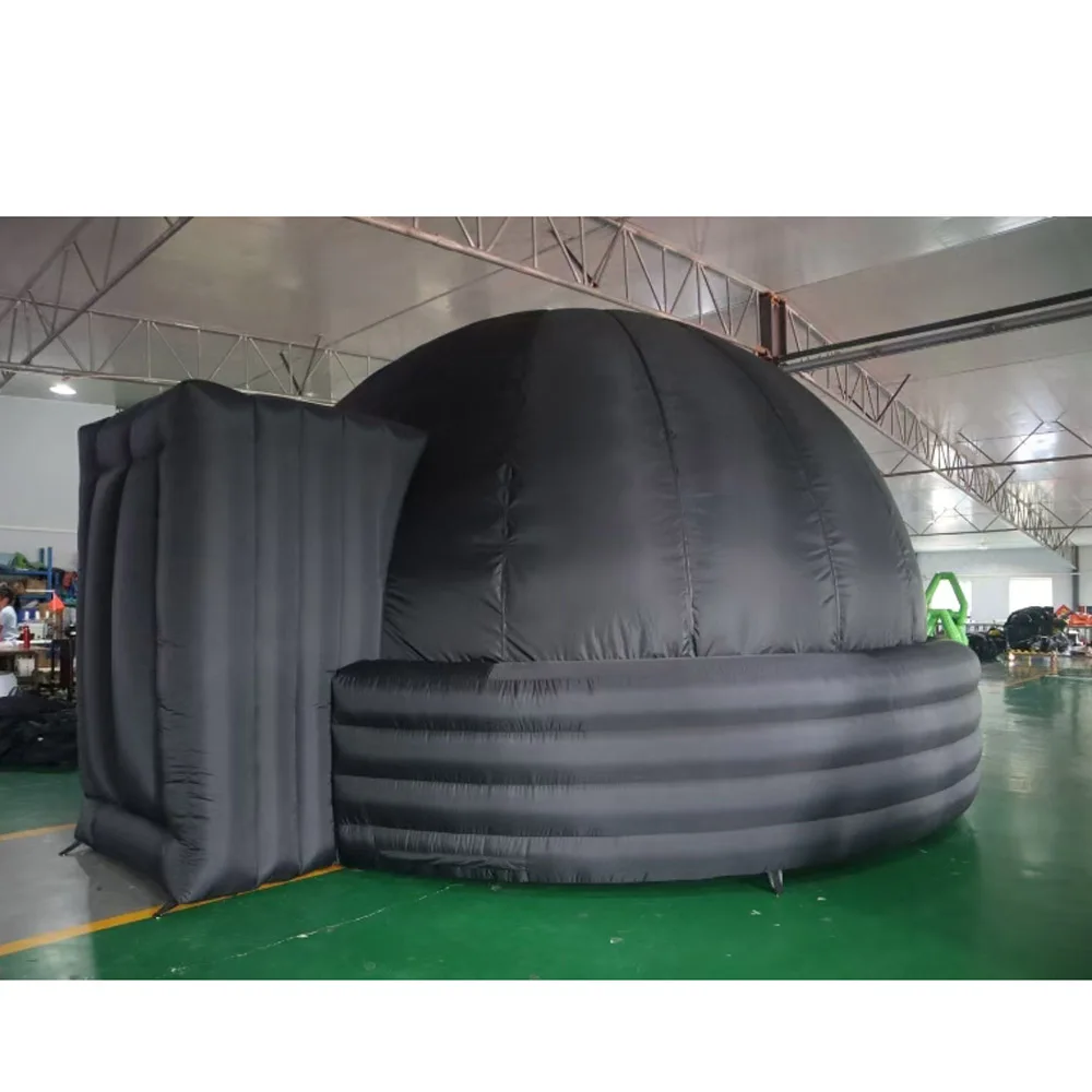 Portátil inflável planetário cúpula esfera de projeção profissional inflável cinema cúpula tenda para a escola crianças educação