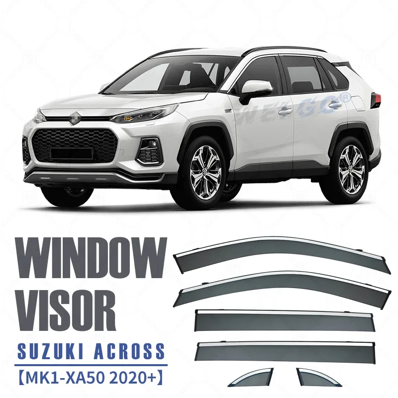 

For Suzuki Across 2020+ Car Window Visor Awning Shelters Windshield Side Window Rain Sun Shade Auto Accessories