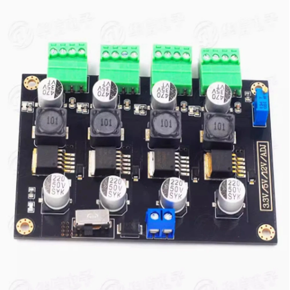 LM2596 Multi channel Switching Power Supply 3.3V/5V/12V/ADJ Adjustable voltage output Power module