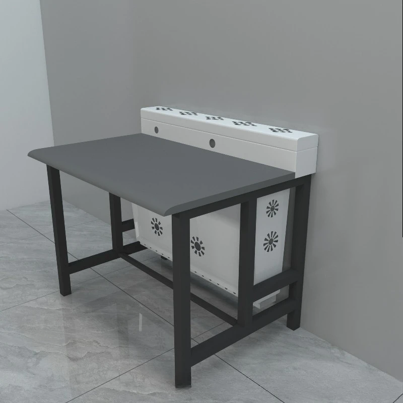 

Internet Cafe E-sports Hotel Air-cooled Desktop with Lock Anti-theft Integrated Chassis Cooling Air Duct Computer Desk