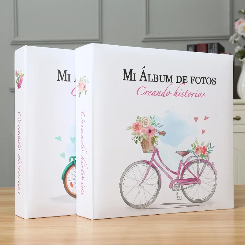6-inch Photo Album 10x15 Writable Collection Children Baby Photo Storage 200pcs Photocards Paper Interleaf Albums Collect Book