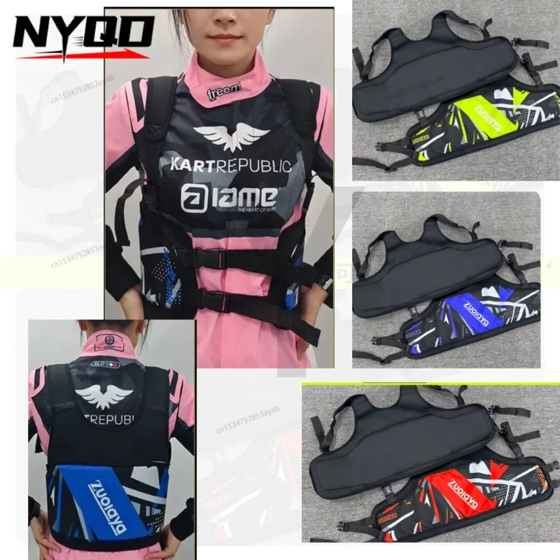 

Adjustable Kart Racing Rib Protector for Adults Kids Waist Armor Safety Gear Customizable