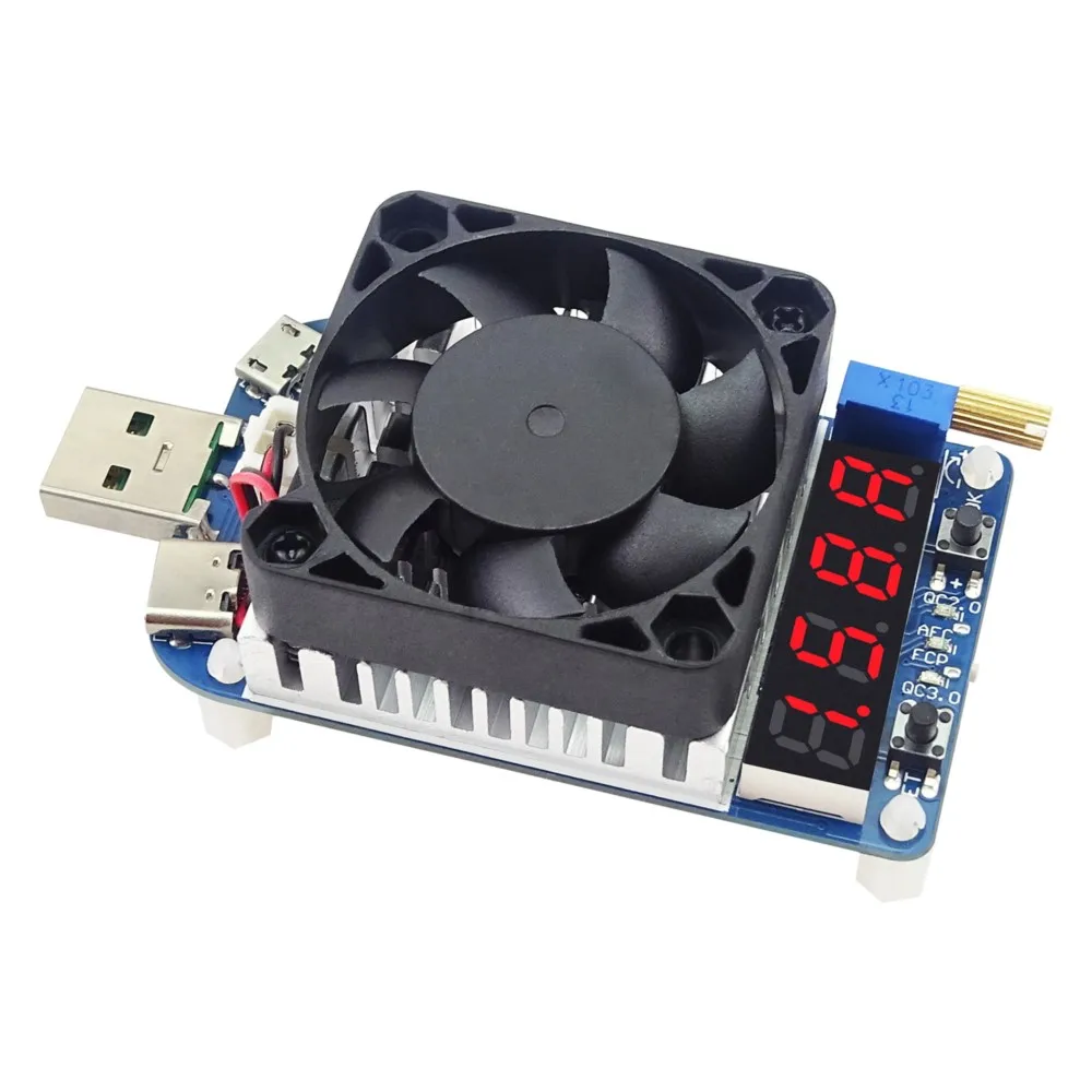 USB Electronic Load Voltage Flow Meter Fast Charge Tester Triggers AFC FCP QC3.0 2.0 Decoy good quality
