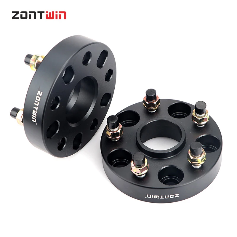 2 Pieces 15/20/25/30/35/40mm PCD 5x108 CB 63.4mm Wheel Spacers Adapter 5 Lugs Suit for Ford Volvo Universal Series Car M14x1.5