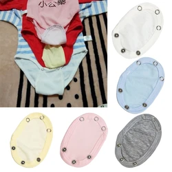 5PCS Baby Jumpsuit Diaper Infant Romper Length Extender Newborn Bodysuit Snap Button Extended Diaper for Triangle Crotch