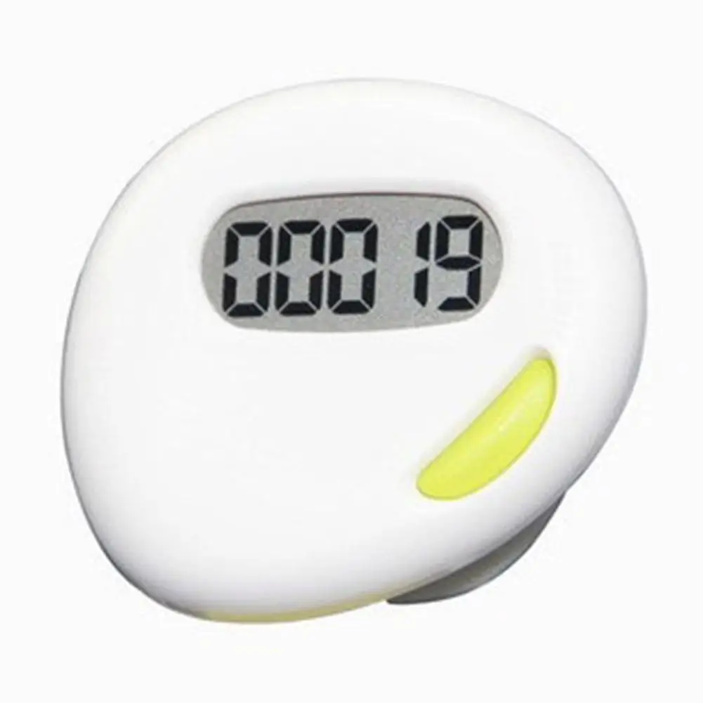 Mini Digital Pedometer Step Counter Digits Display Long Standby Time Seniors Clip On Pedometer Walking Tracker For Running Walk