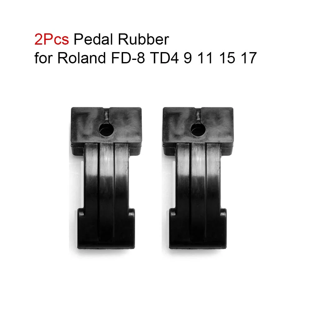 2Pcs Pedal Rubber for Roland FD-8 Hi Hat Trigger Rubber Pad for TD4 9 11 15 17 Drum Parts