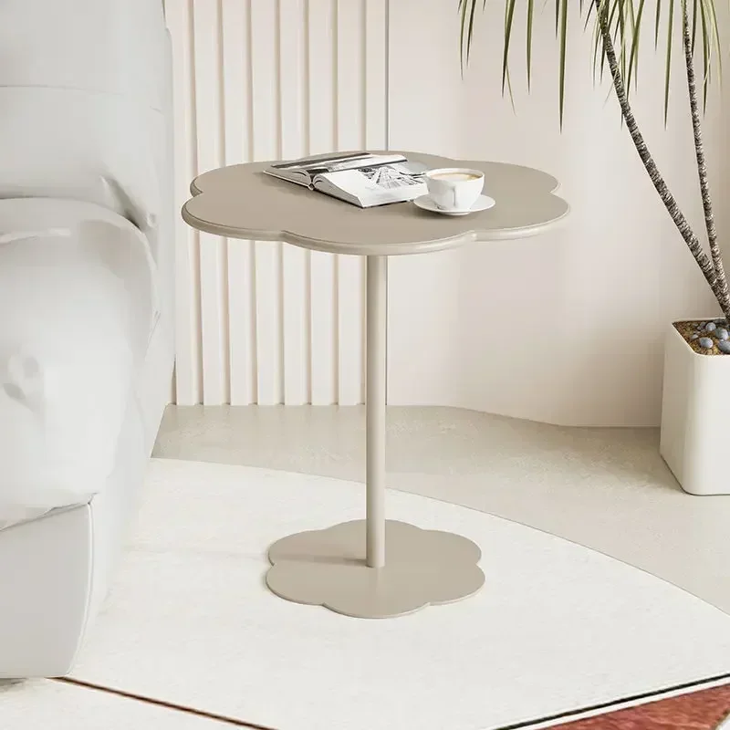 Simple Modern Sofa Edge Table,Cloud Shaped Coffee Tables,Waterproof Mini Desk for Living Room, Easy to Clean Household Furniture