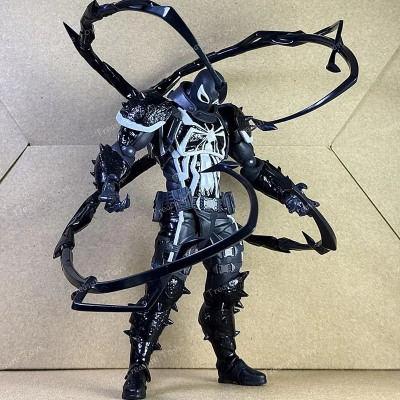 ألعاب Ct سبايدرمان Shf Agent Venom شخصية مذهلة ياماغوتشي الرجل العنكبوت مايلز موراليس أنيمي شخصيات الحركة ألعاب هدايا مخصصة