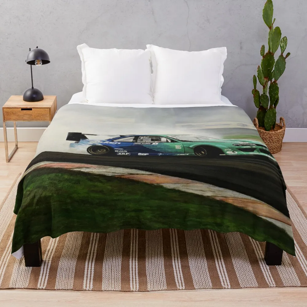 James Deane Drift Car Throw Blanket Tourist Blanket Softest Blanket