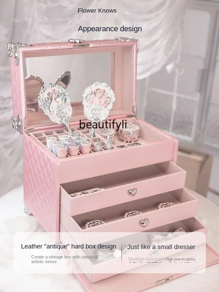 Spot [nuovo] Flower sa Swan Ballet Set completo di trucco Allin Large Gift Box