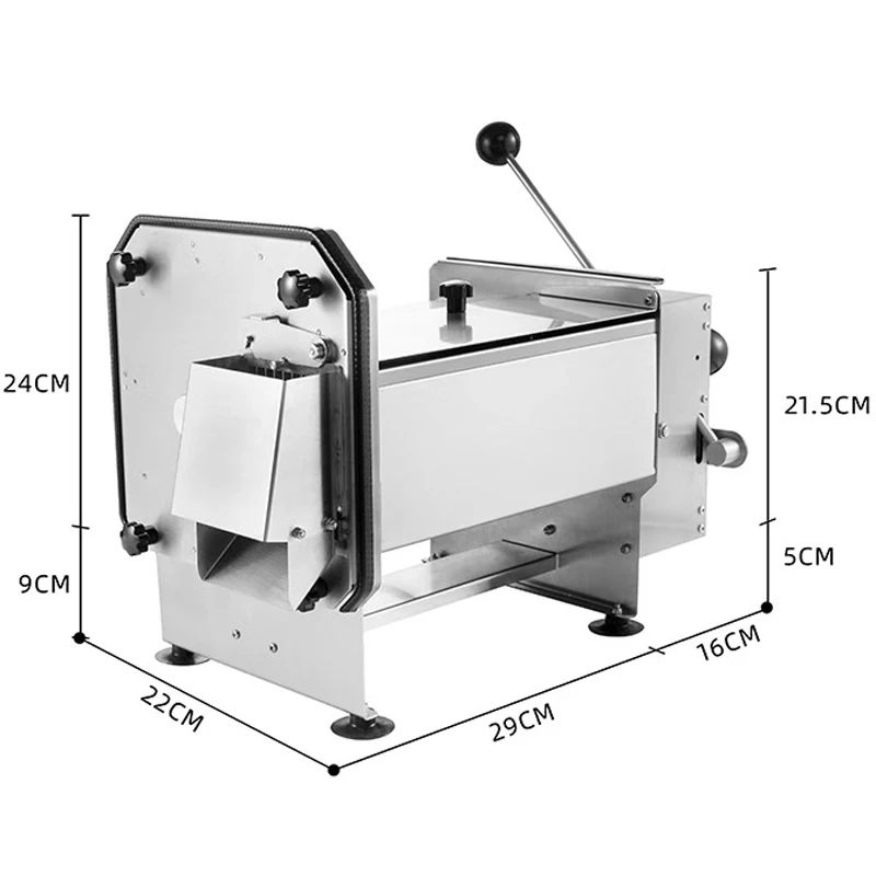 Commercial Electric Dicing Machine Stainless Steel Vegetable Fruit Potato Onion Carrot Slicer Dicer 225KG/H