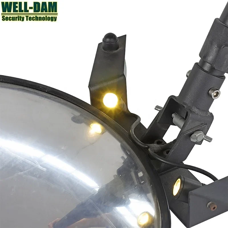 WD-MK sous le miroir d'inspection du véhicule sous le miroir de recherche de voiture miroir convexe de sécurité routière