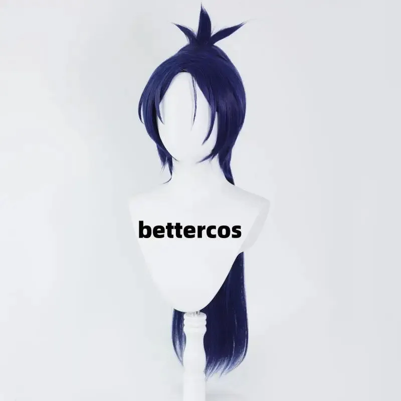 ashed@Anime HITMAN REBORN! Парик для косплея Rokudou Mukuro, короткие термостойкие парики для Хэллоуина + шапочка для парика COSda @ ashed@Anime HITMAN REBORN! Парик для косплея Rokudou Mukuro, короткие термостойкие парики для Хэллоуина + шапочка для парика COSda @