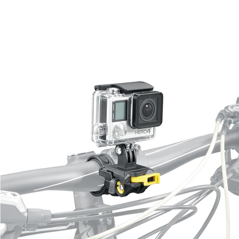 Topeak Sport rowerowy statyw aparat rowerowy szybkozwalający uchwyt uchwyt na GoPro®Seria bohaterów, Sony®Seria kamer akcji