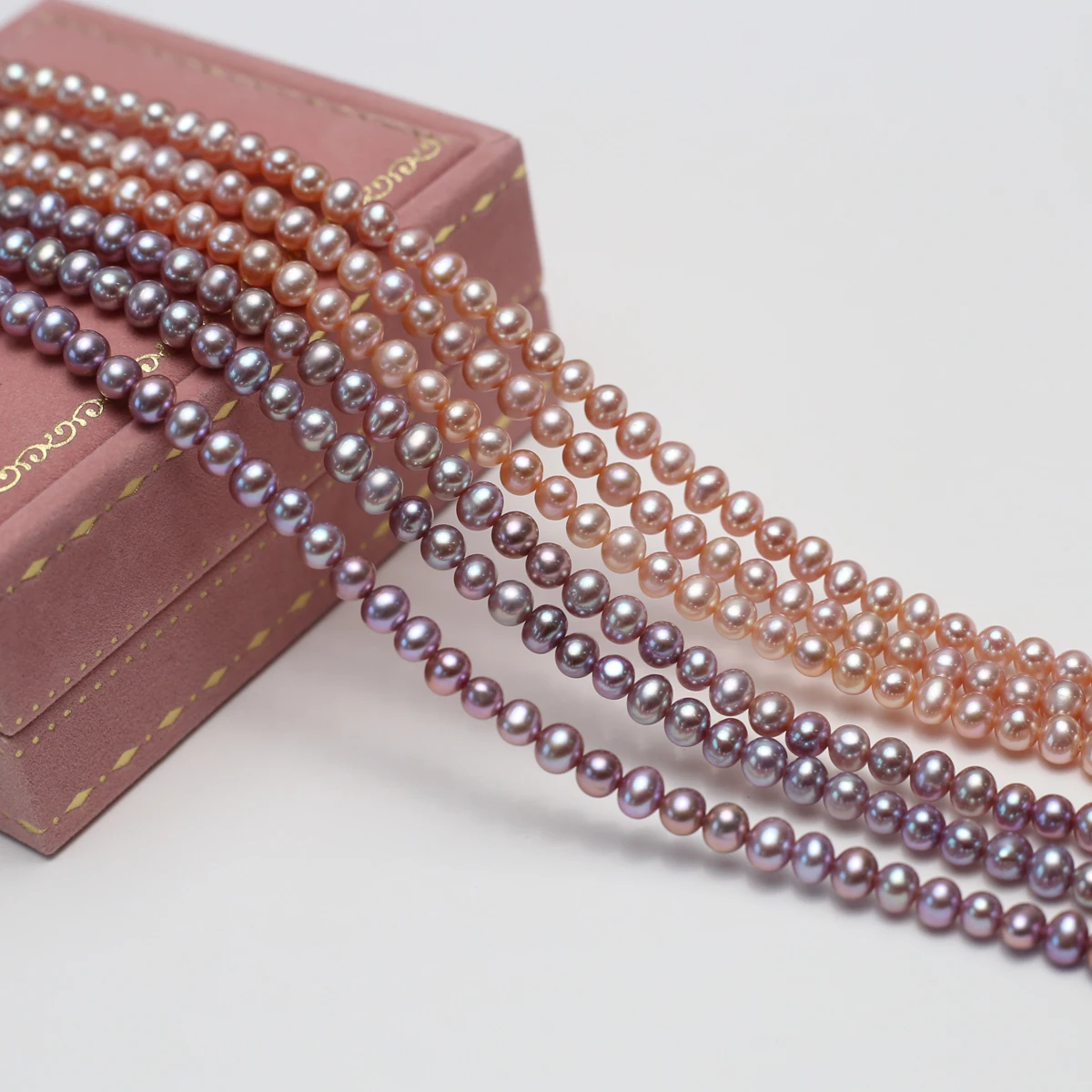 

AAA 4-5mm High-Quality Natural Pearl Potato-Shaped Semi-Finished Beads for Jewelry Making DIY Necklace Bracelet Accessories 36cm