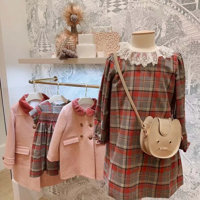 en-stock-2025-otono-bp-vestido-de-nina-a-cuadros-con-cuello-de-encaje-vestido-versatil-totalmente-tejido-de-algodon-cuello-redondo-vestidos-a-cuadros-para-cumpleanos