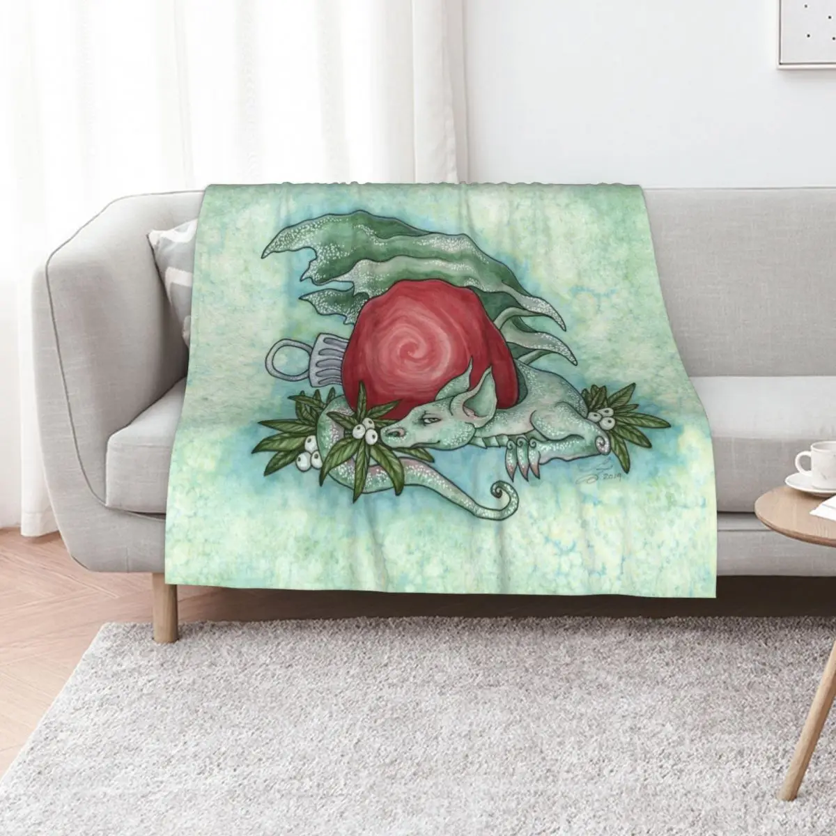 

Holiday Treasure Throw Blanket Furry sofa bed Furrys Retros Blankets