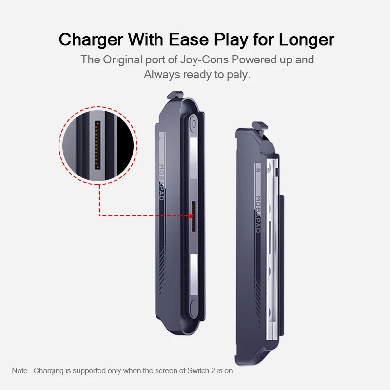 MOBAPAD C70 Pro Strong Magnetic Adapter for Nintendo Switch 1 JoyCon for M6 S/HD S1 S/HD Controller on Switch 2 Game Console