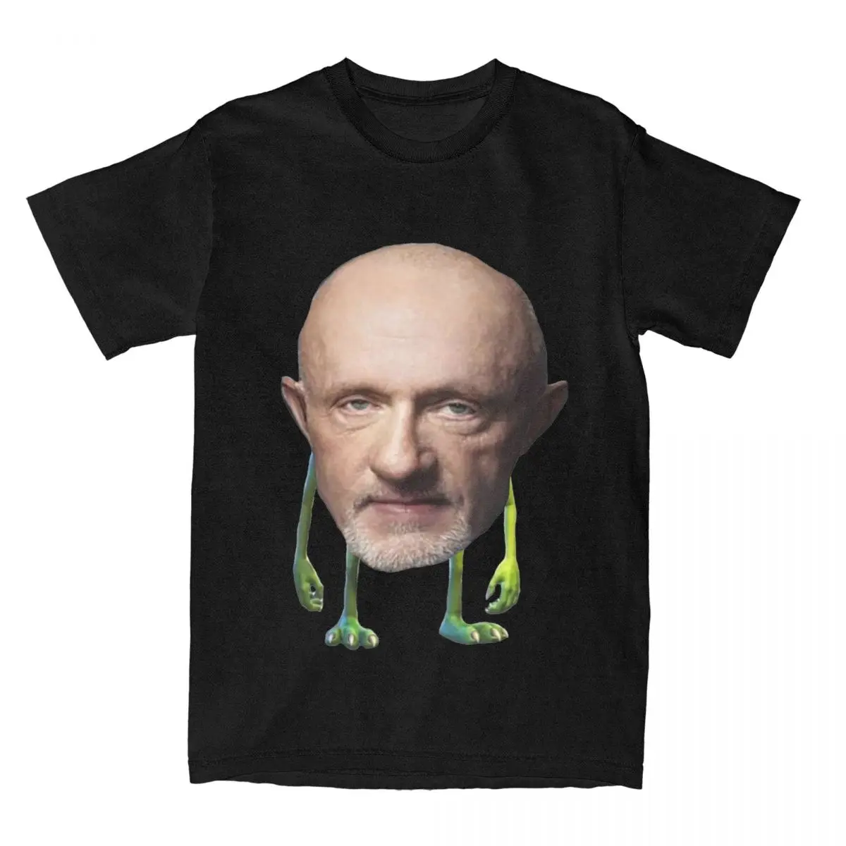 Printed Mike Wazowski T Shirt Unisex Round Neck Short Sleeve Tops Breaking Bad Cotton Summer Top Tee