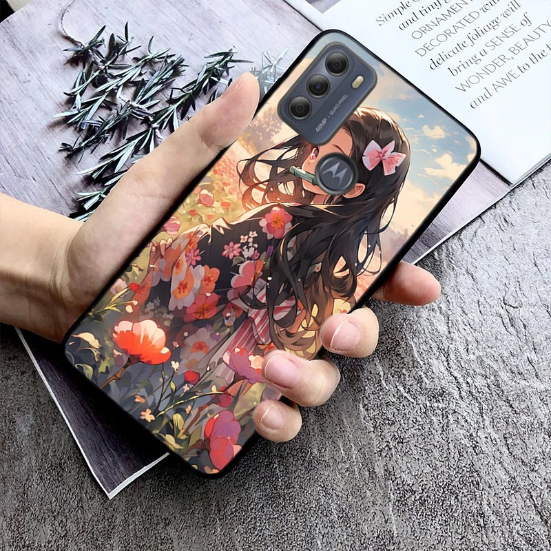 

Nezuko Kamado Demon Slayer Case For Motorola Moto G Stylus 5G G Play G Power G 5G G Pure 2023 2024 E20 E22 E22i E32 E40 E13