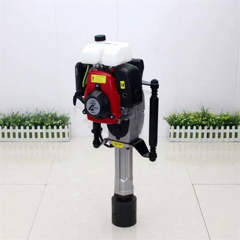 

Four-stroke Pile Driver Portable Flood Control Hand-held Pile Driver River Reinforcement Highway Guardrail Pile Machine Manufact