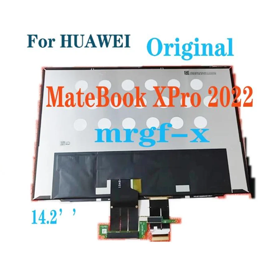 

14.2 inch Original IPS LCD for Huawei MateBook X Pro 2022 MRGF-X LCD Display Touch Screen Digitizer Full Assembly Replacement