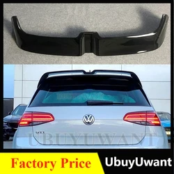 Spoiler estilo Oettinger para Volkswagen Golf, asa de carro, venda quente, MK7, MK7.5, GTI R, 7, 7.5, TSi, TDi, 2013-2020