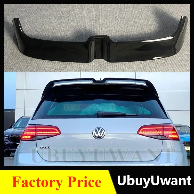 Gorąco sprzedający się spojler w stylu Oettinger do Volkswagen Golf MK7 MK7.5 GTI R Golf 7 7.5 TSi TDi 2013-2020 Skrzydło samochodowe