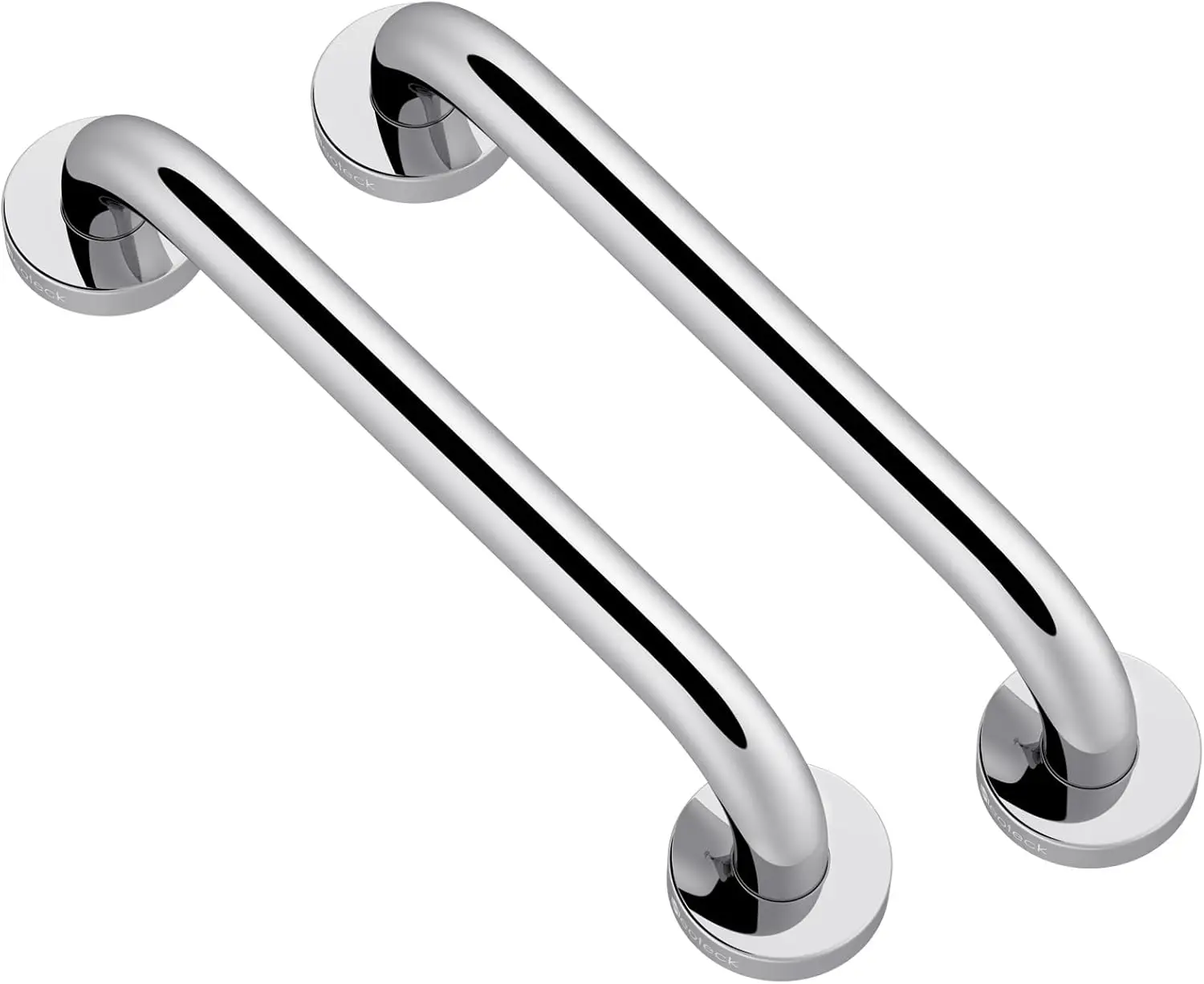 2-Pack Bathroom Grab Bars 12inch/30cm Stainless Steel Anti-Slip Shower Bath Bar Wall Grip Handle Towel Rail - Ideal for Home Use