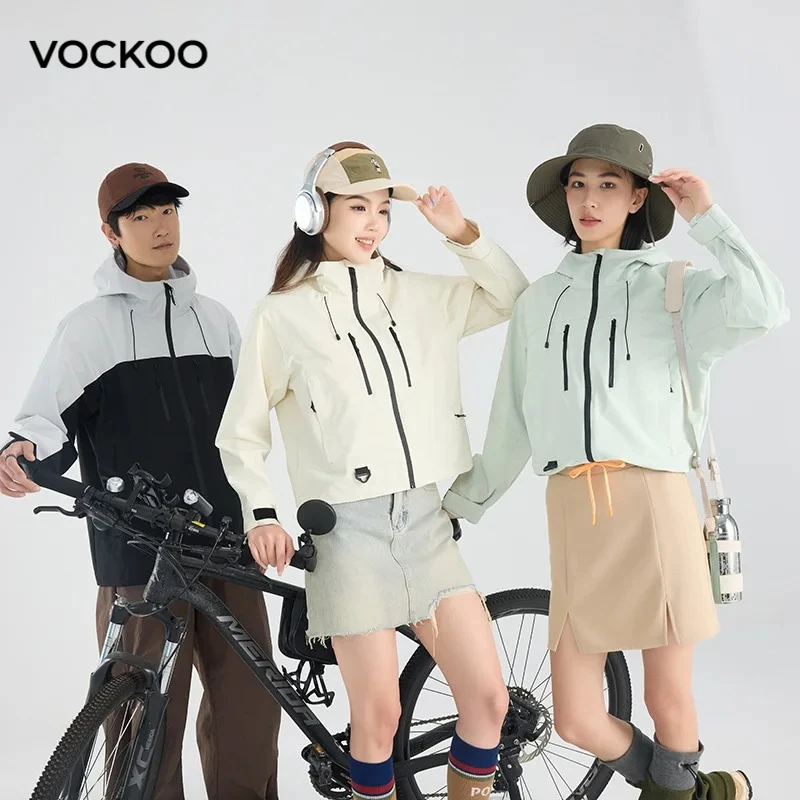 

Куртка Vockoo Neutral для альпинизма, водонепроницаемая ветровка с капюшоном, новая женская куртка, мужская куртка для рыбалки, кемпинга, альпинизма