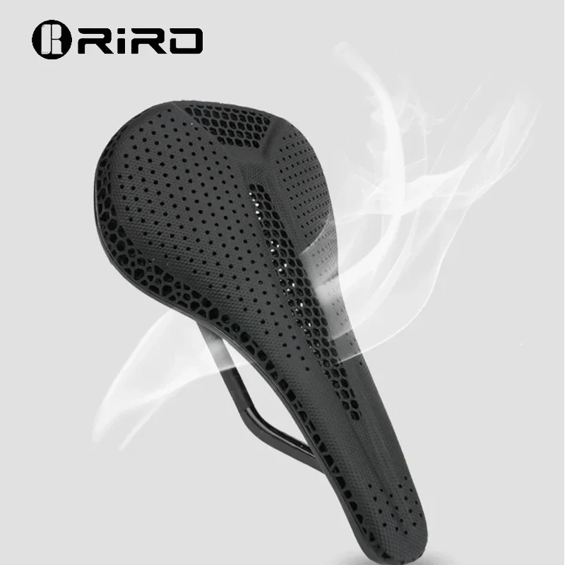 

RIRO Ultra-Light 3D-Printed Carbon Fiber Saddle: For Highway & MTB Racing