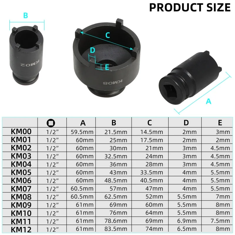 1Pcs For Chevrolet Dodge Spindle Nut Removal Sleeve  Hand Tools Automobiles Parts Accessories  Auto Repair Mechanic