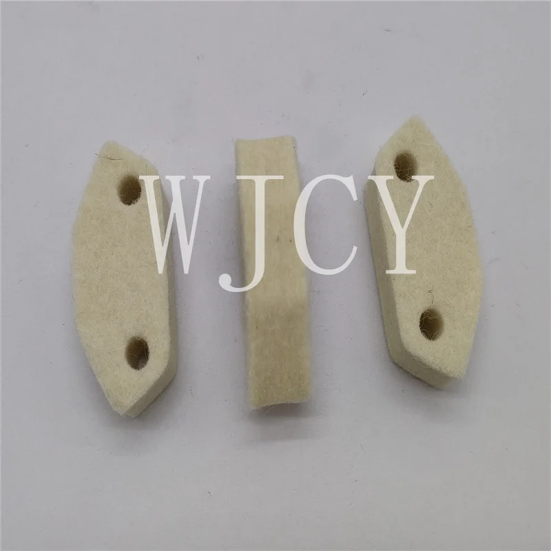 100PCS KBA145 Printing Oil Plug Wool Felt Size Length :53mm X width :23mm